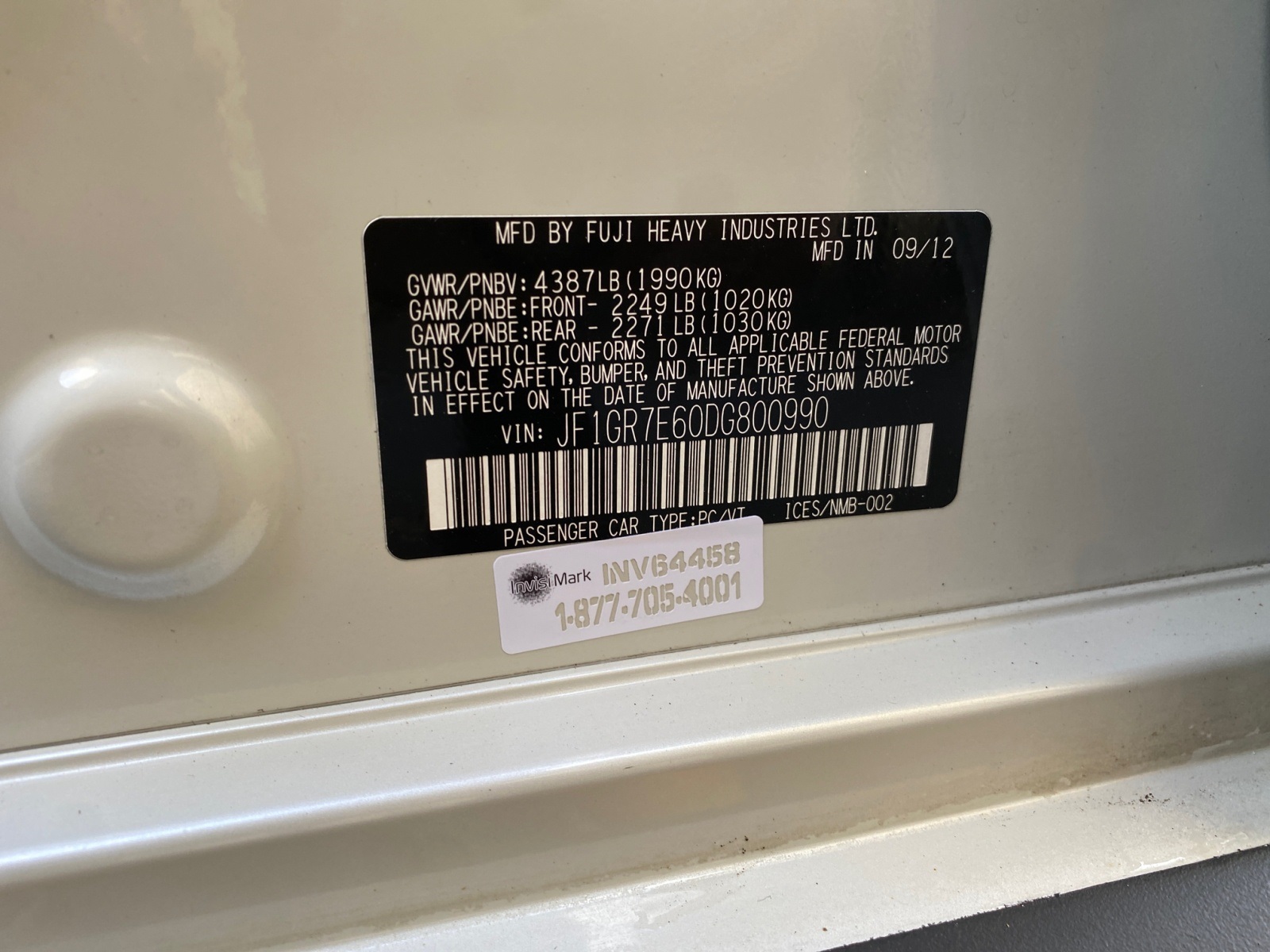 Sold 2013 Subaru Impreza Wagon WRX Base in Santa Ana