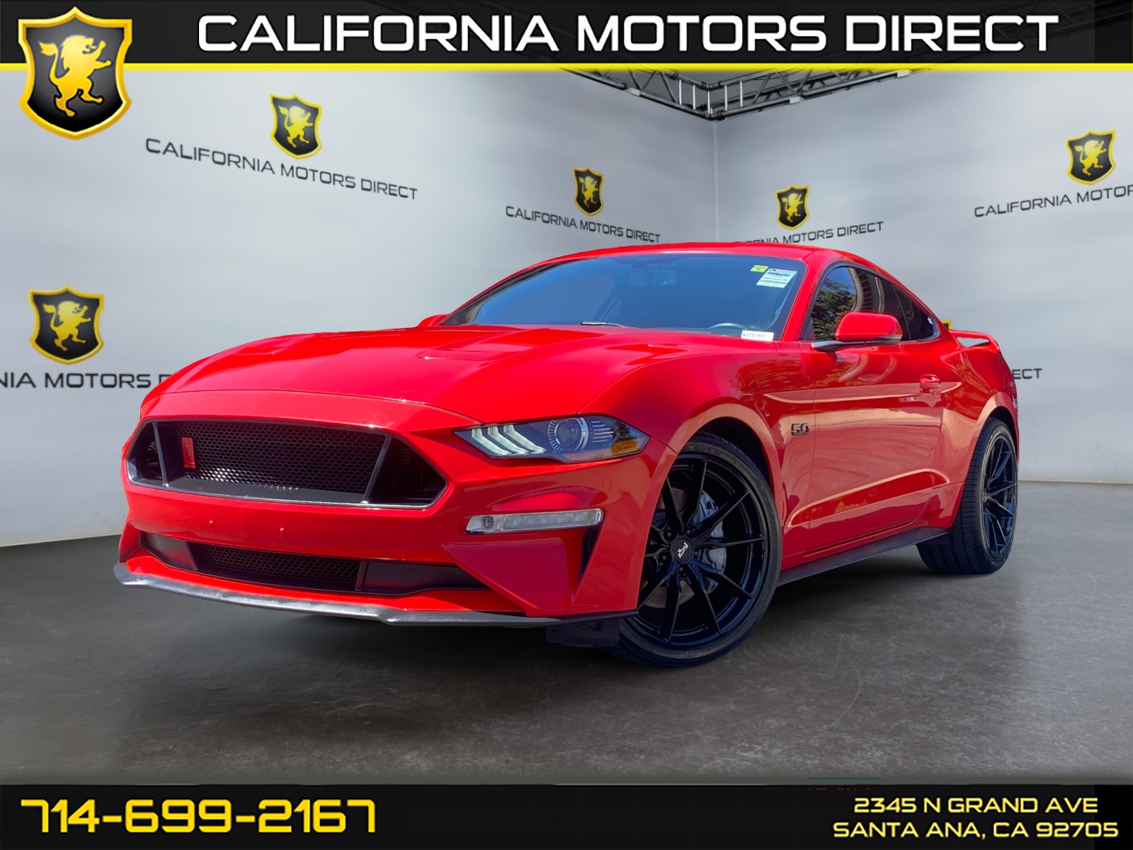 Sold 2019 Ford Mustang GT Premium in Santa Ana