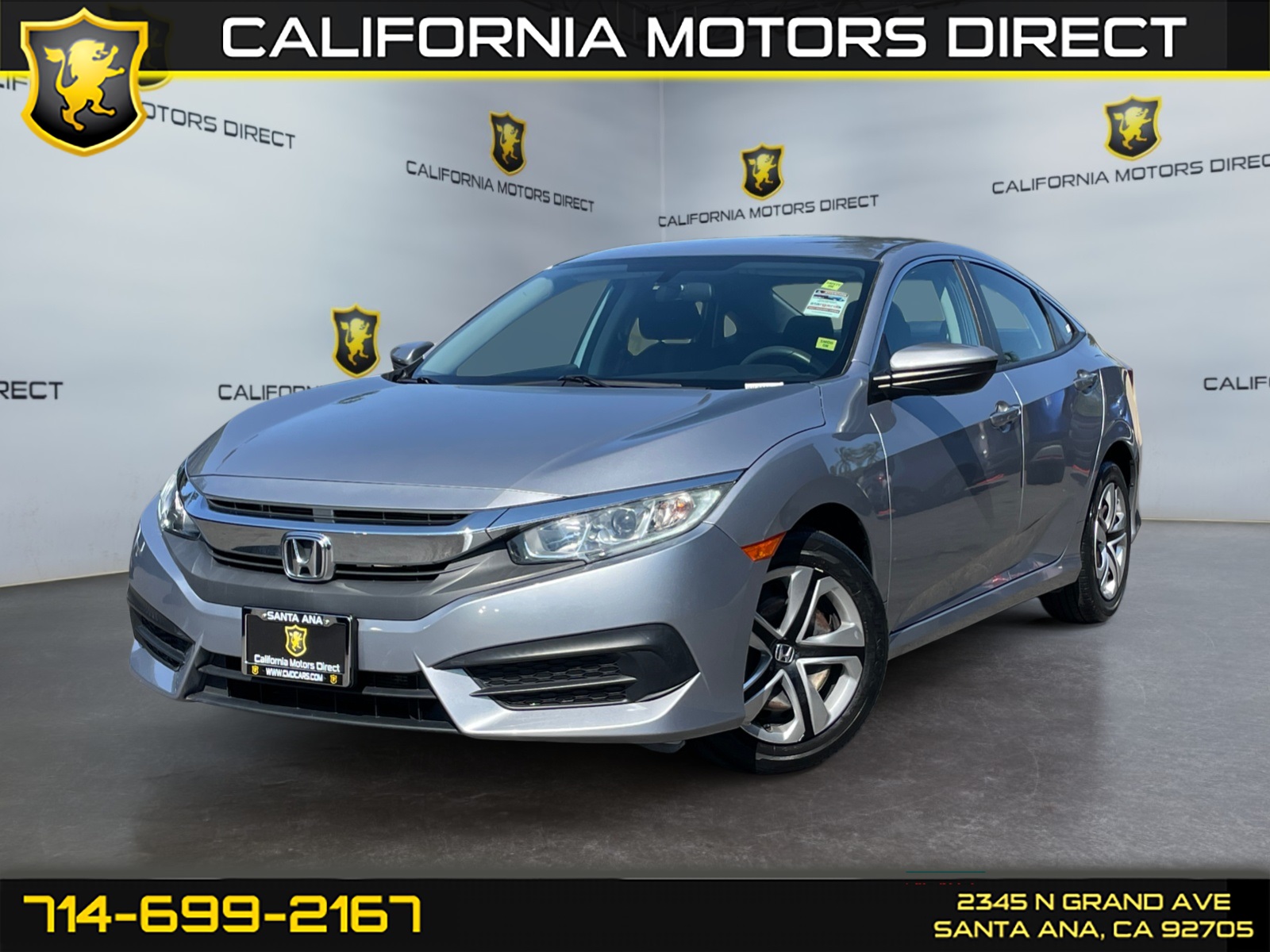 Sold 2018 Honda Civic Sedan LX in Santa Ana