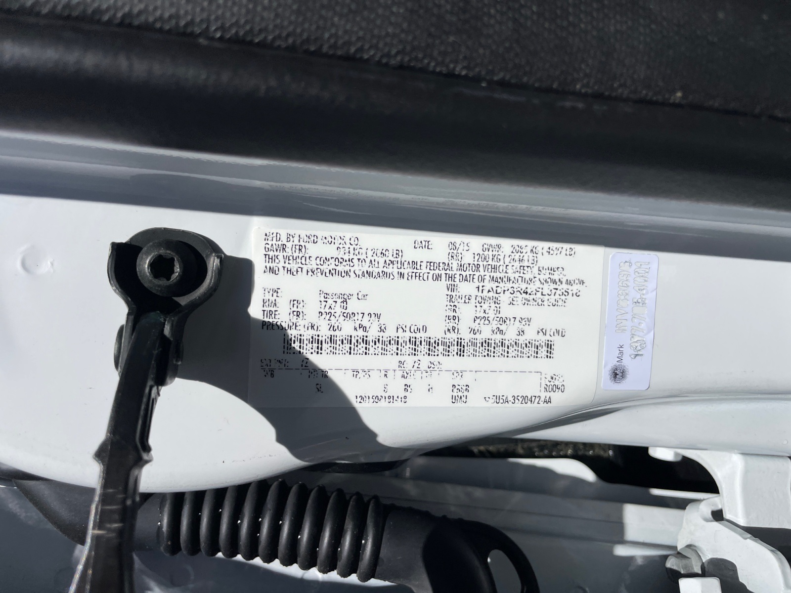 2015 Ford Focus Electric photo 2