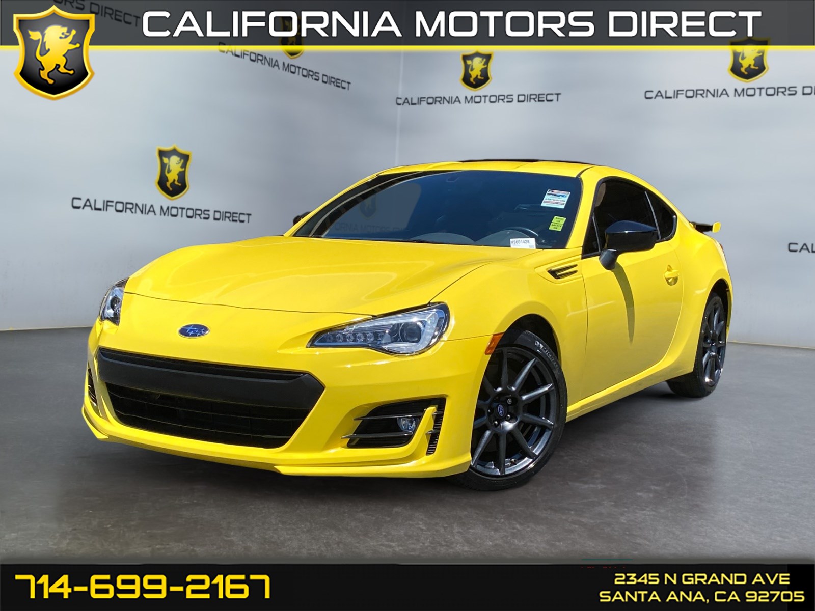 2017 Subaru BRZ Series.Yellow
