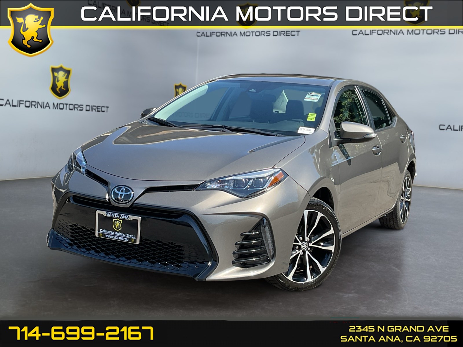 Sold 2019 Toyota Corolla SE in Santa Ana