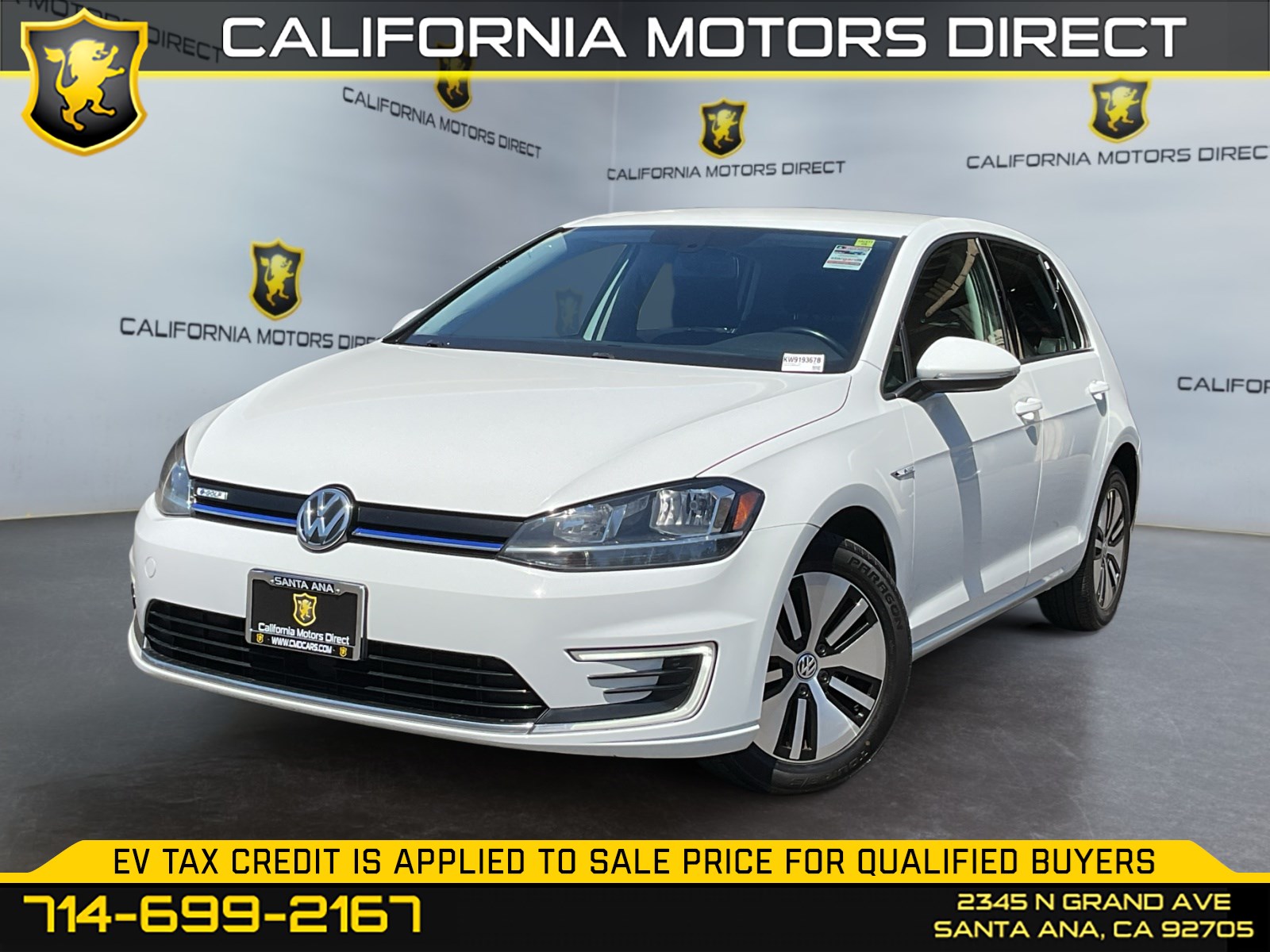 2019 Volkswagen e-Golf