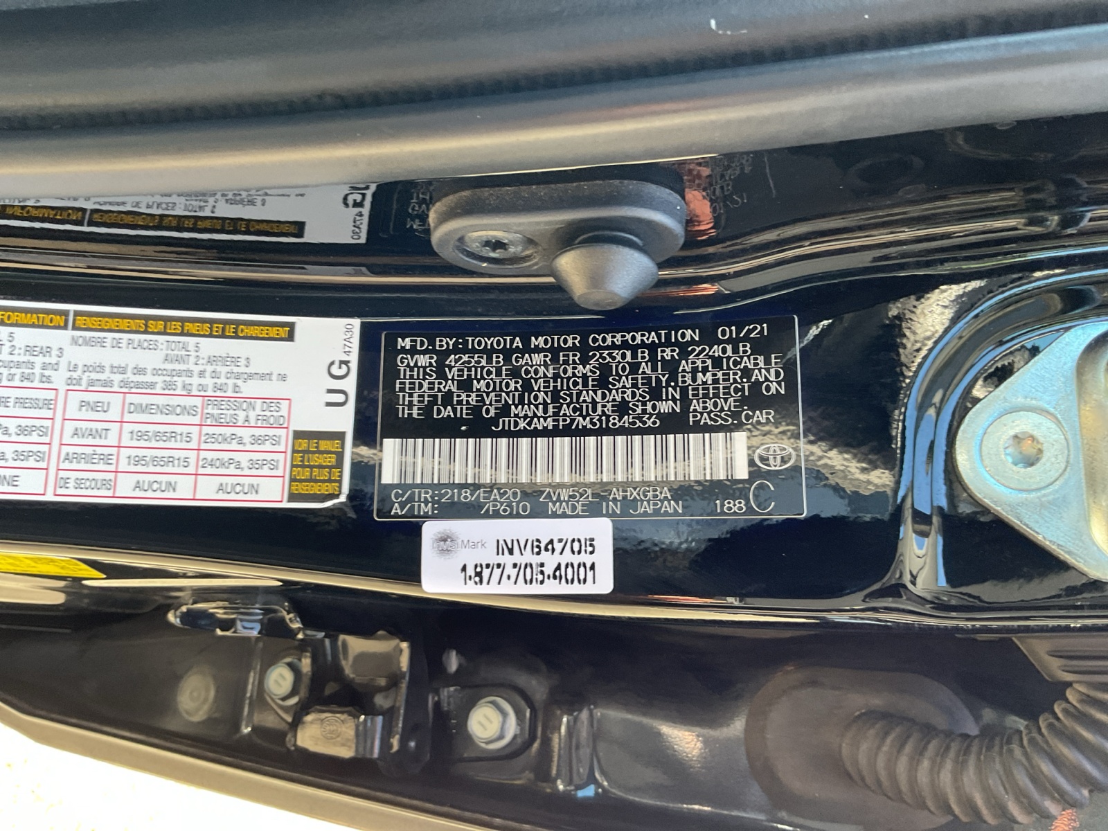 Sold 2021 Toyota Prius Prime XLE in Santa Ana