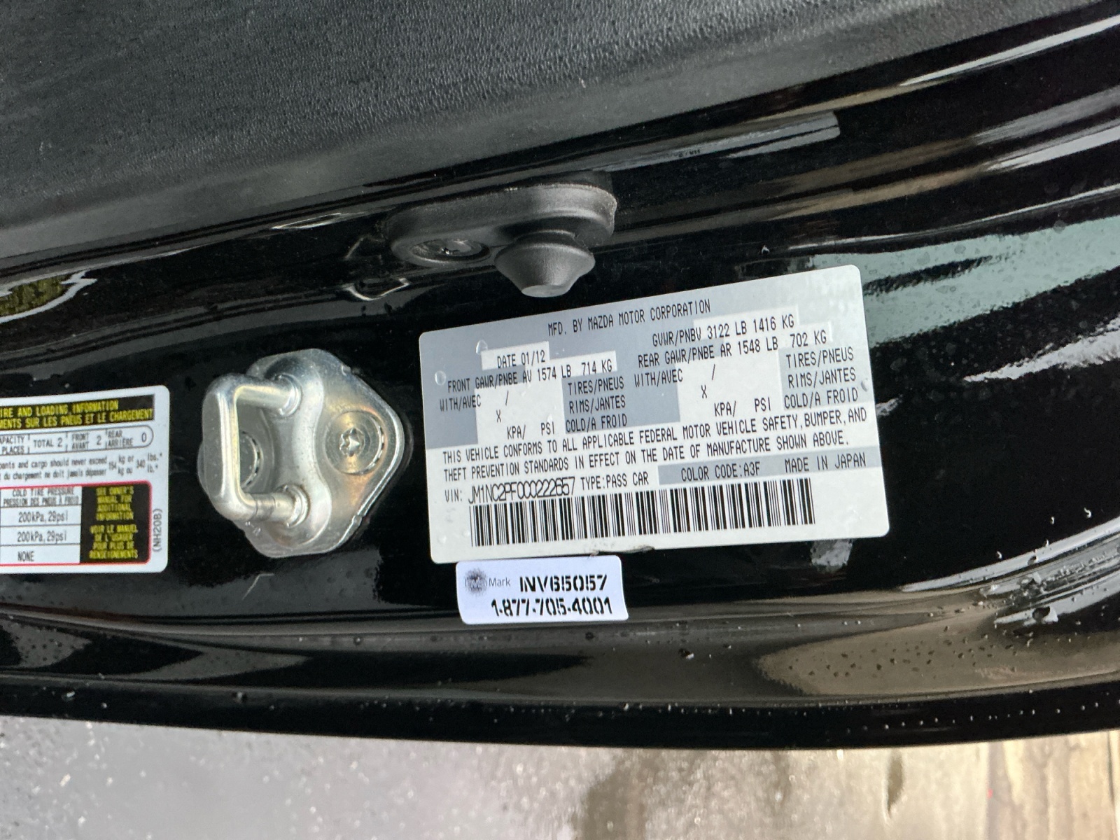 うた確認ページ　２５０５１２ Sold 2012 Mazda MX-5 Miata Grand Touring in Santa Ana