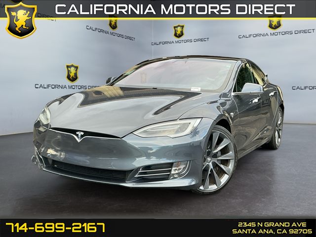 Gray 2019 Tesla Model S 75D AWD Sedan All-Wheel Drive Automatic
