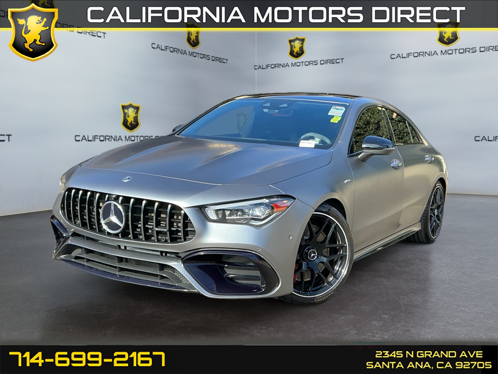Sold 2021 Mercedes-Benz AMG CLA 45 4MATIC Coupe in Santa Ana