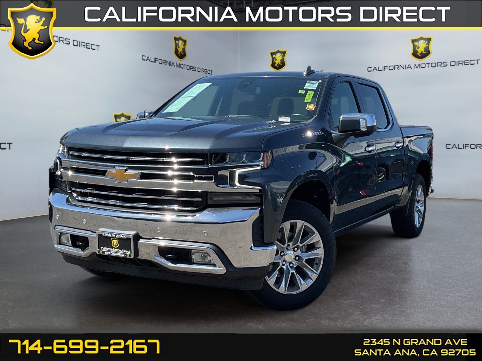 Black 2021 Chevrolet Silverado 1500 Pickup Truck 4X2 Automatic