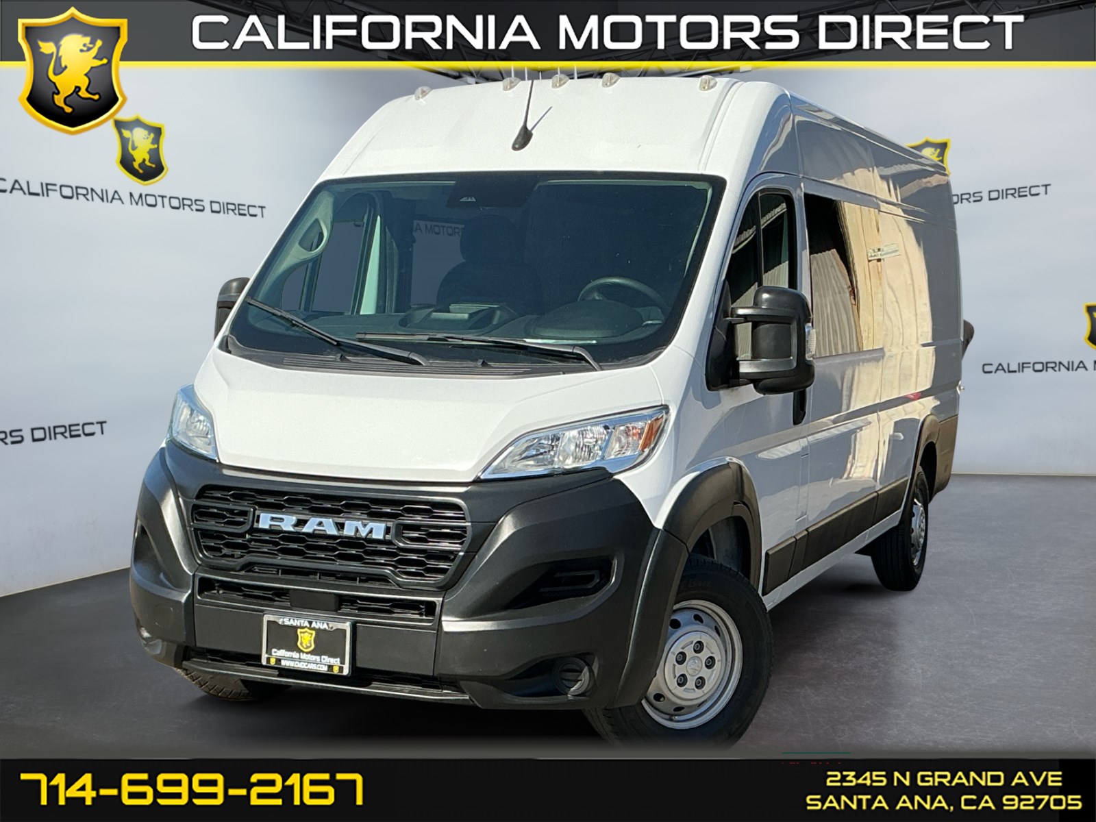 Sold 2023 Ram ProMaster Cargo Van in Santa Ana