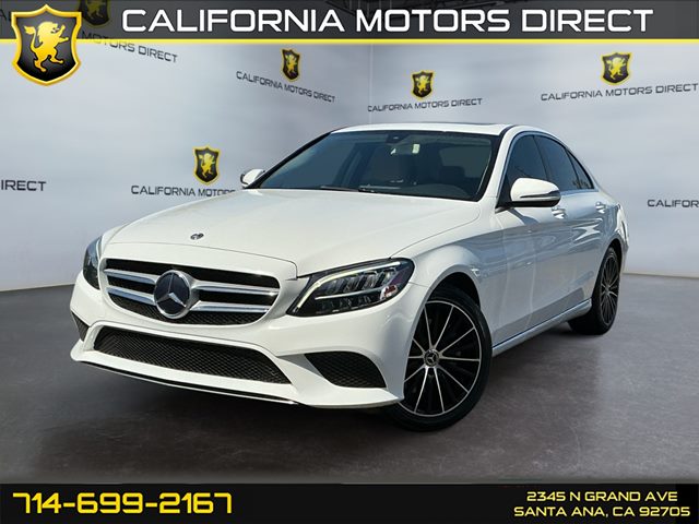 Polar White 2019 Mercedes-Benz C-Class C 300 RWD Sedan Rear-Wheel Drive Automatic