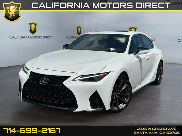 Ultra White 2023 Lexus IS 350 F Sport RWD Sedan Rear-Wheel Drive Automatic