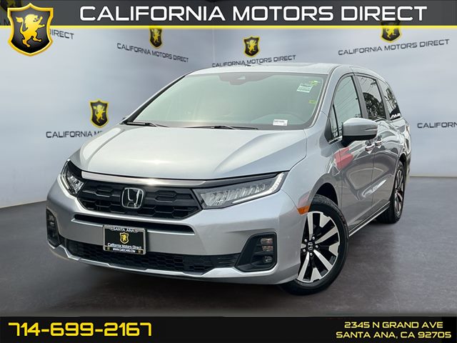 Solar Silver Metallic 2025 Honda Odyssey EX-L FWD Minivan Front-Wheel Drive Automatic