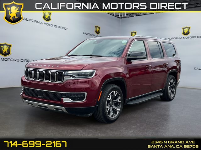 Velvet Red Pearlcoat 2024 Jeep Wagoneer Series III 4WD SUV / Crossover Four-Wheel Drive Automatic