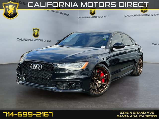 Black 2013 Audi S6 4.0T quattro Prestige Sedan AWD Sedan All-Wheel Drive Automatic