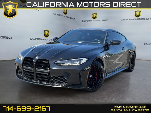 Black Sapphire Metallic 2024 BMW M4 Coupe RWD Coupe Rear-Wheel Drive Manual