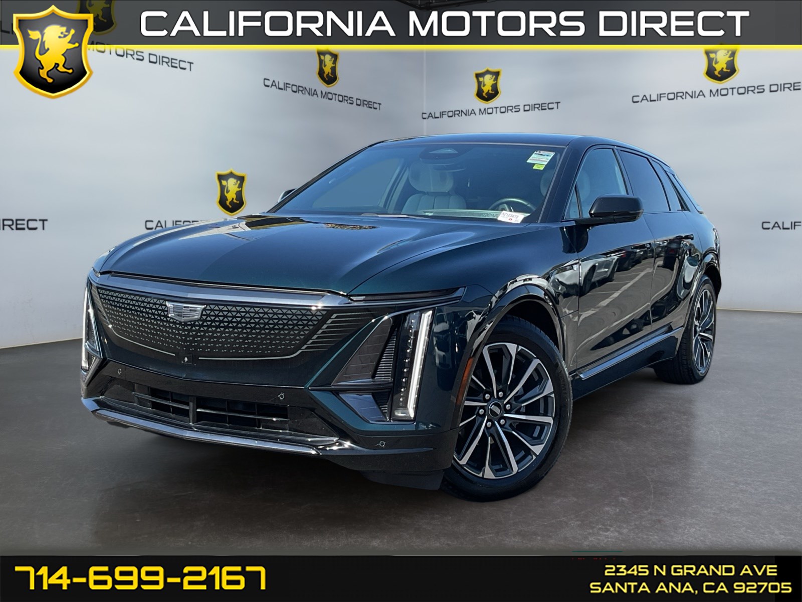 Emerald Lake Metallic 2024 Cadillac LYRIQ SUV / Crossover All-Wheel Drive Automatic