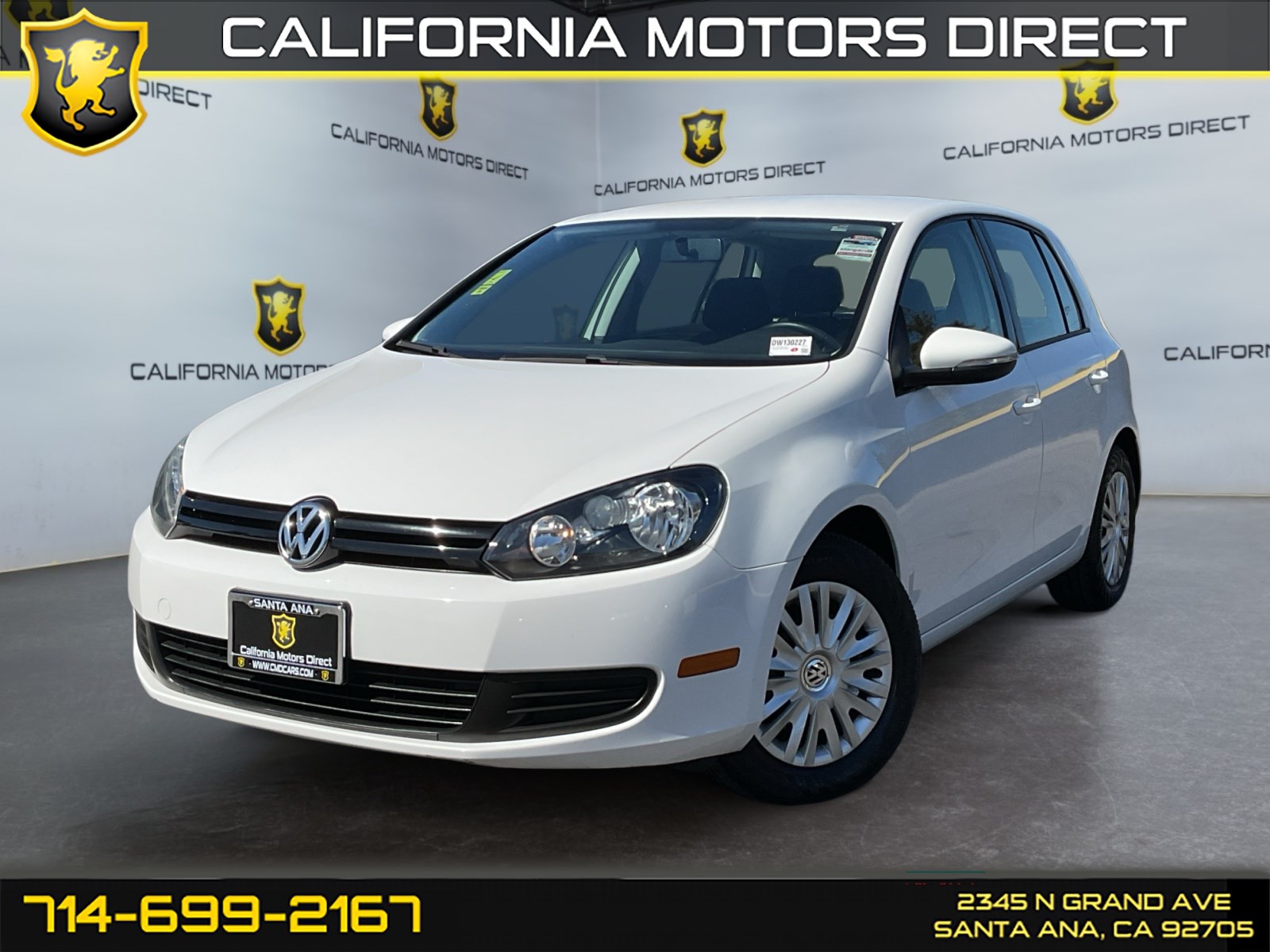  2013 Volkswagen Golf FWD   