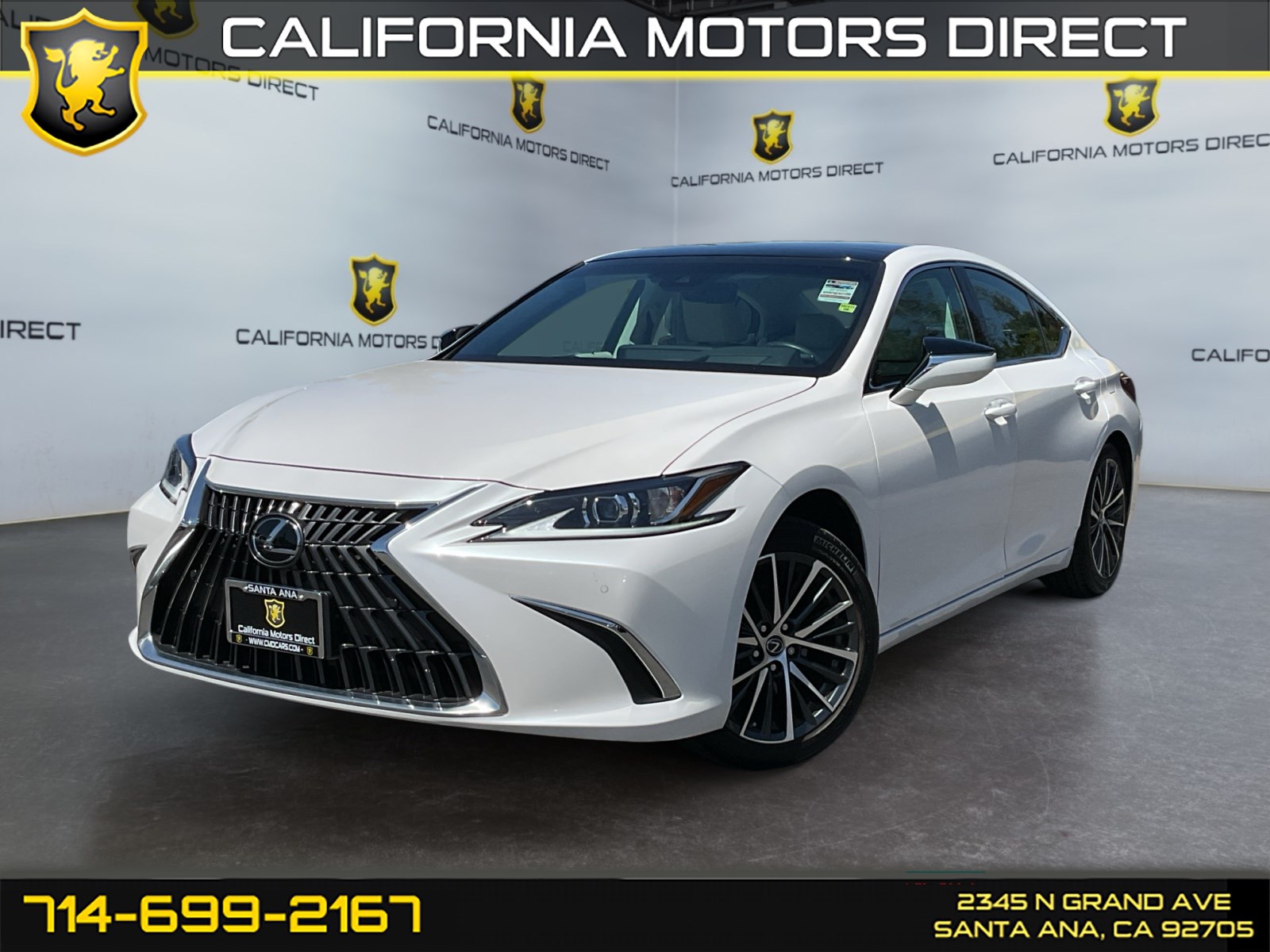 Eminent White Pearl 2025 Lexus ES Sedan Front-Wheel Drive Automatic