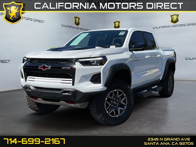 Summit White 2024 Chevrolet Colorado Pickup Truck Four-Wheel Drive Automatic