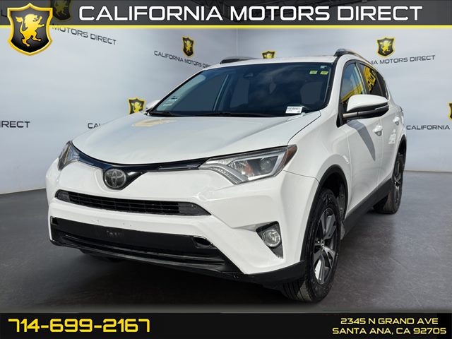 Super White 2017 Toyota RAV4 SUV / Crossover All-Wheel Drive Automatic