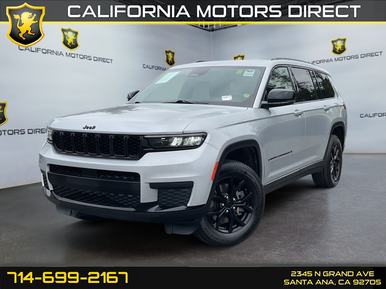 Silver Zynith 2024 Jeep Grand Cherokee L SUV / Crossover Four-Wheel Drive Automatic