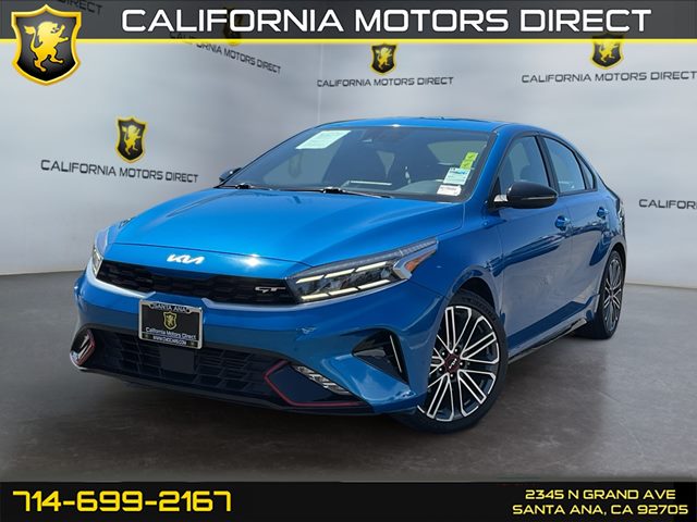 Sporty Blue 2024 Kia Forte Sedan Front-Wheel Drive Automatic