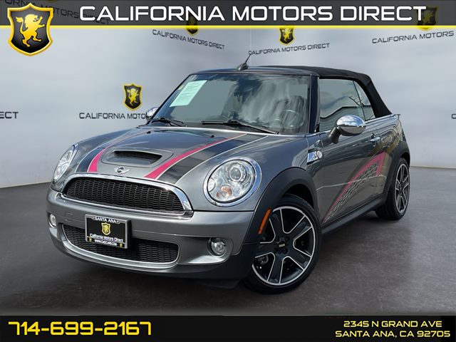 Dark Silver Metallic 2010 MINI Cooper Convertible Front-Wheel Drive Manual