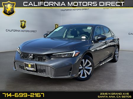 2025 Honda Civic Sedan LX