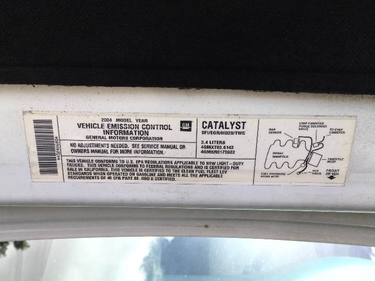 Sold 2004 Chevrolet Venture Plus in Santa Ana