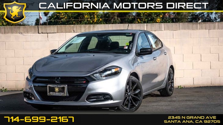 Sold 2016 Dodge Dart SXT (Sport Blacktop) in Santa Ana