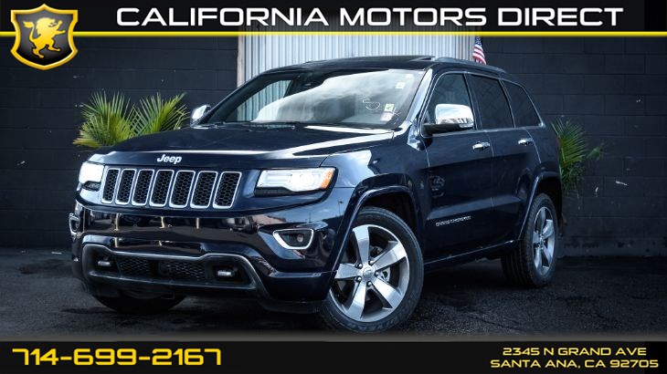 Sold 2015 Jeep Grand Cherokee Overland (Advanced Tech Package) in