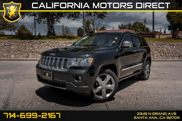 2013 Jeep Grand Cherokee Overland (w/ Sunroof)