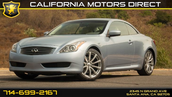 Sold 2010 INFINITI G37 Convertible Base (w/Keyless Start/ Back-Up