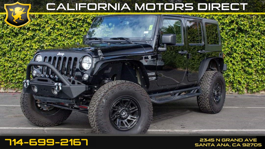 Sold 2018 Jeep Wrangler JK Unlimited Sport S in Santa Ana