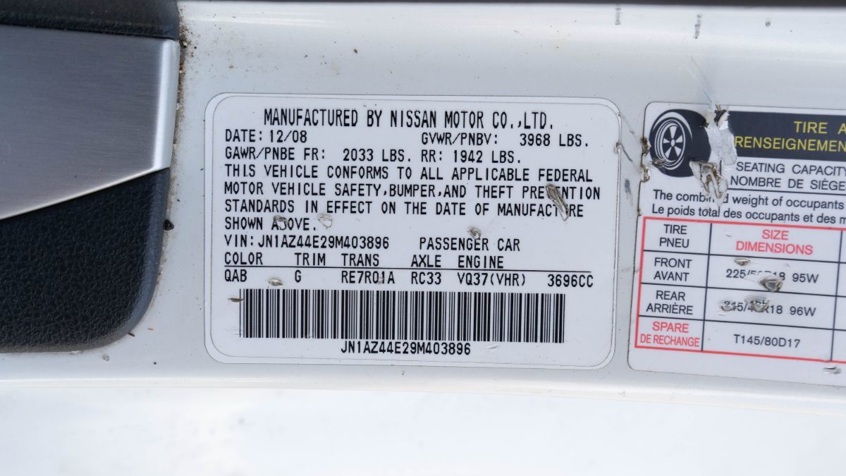 Sold 2009 Nissan 370Z Touring in Santa Ana