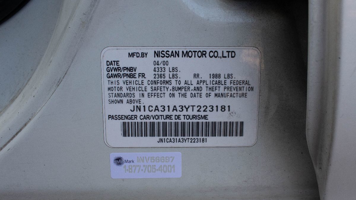 Sold 2000 Nissan Maxima GXE in Santa Ana