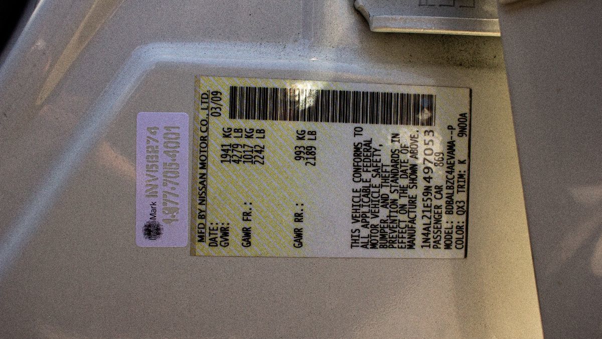 Sold 2009 Nissan Altima 2.5 S in Santa Ana