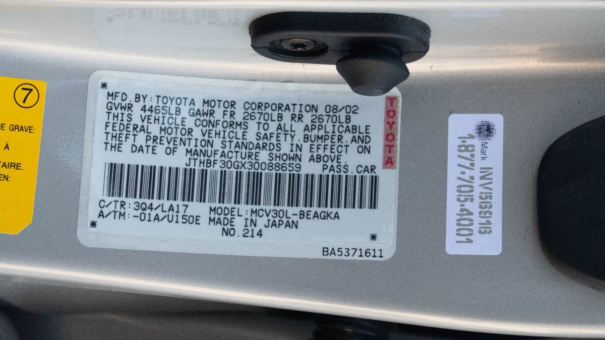 Sold 2003 Lexus ES 300 in Santa Ana