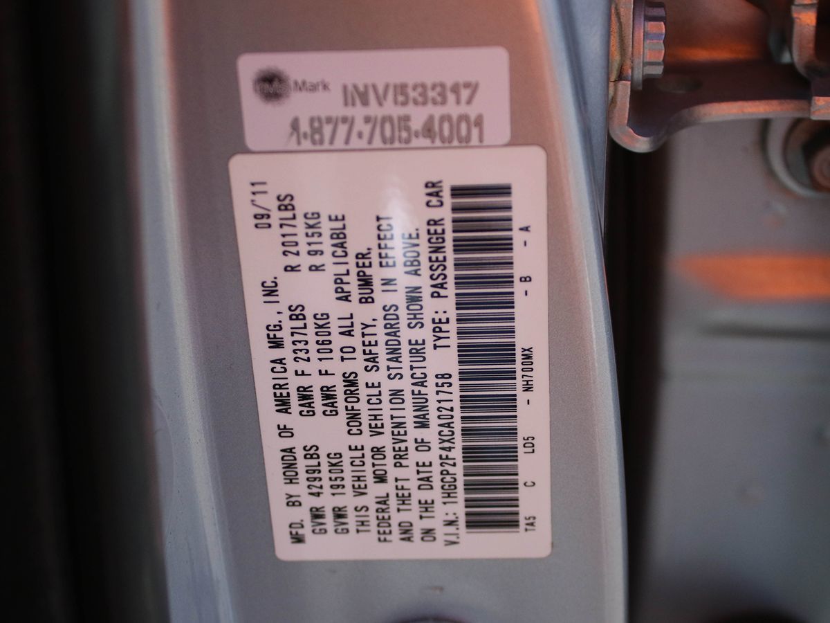 Sold 2012 Honda Accord Sdn LX Premium in Santa Ana