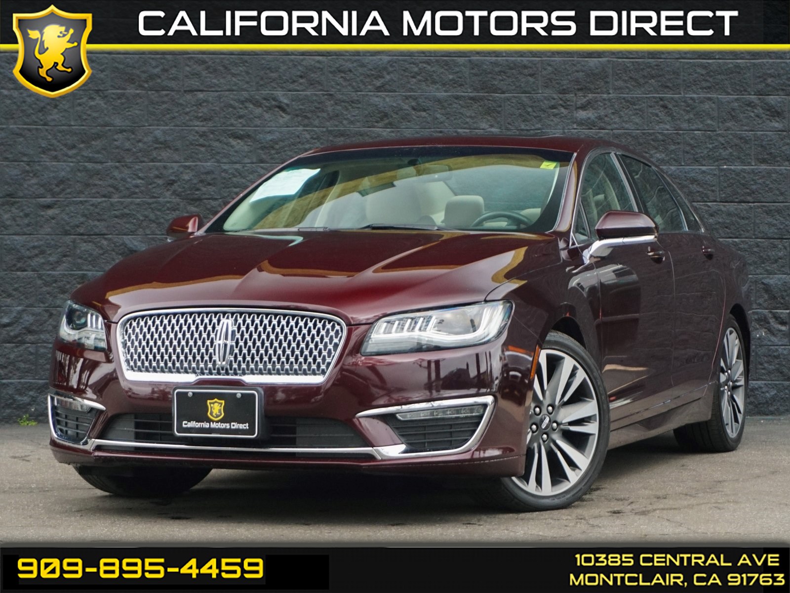 Sold 2017 Lincoln MKZ Hybrid Reserve in Montclair