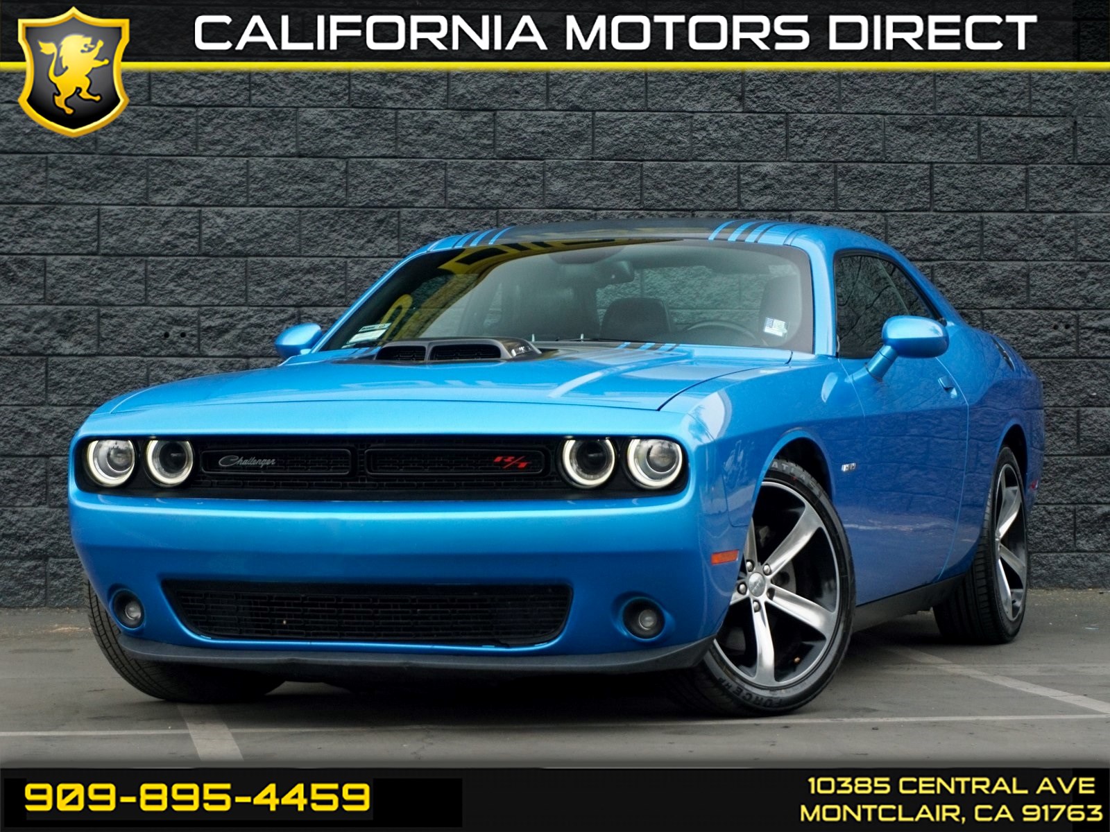 Sold 2016 Dodge Challenger R/T Plus in Montclair