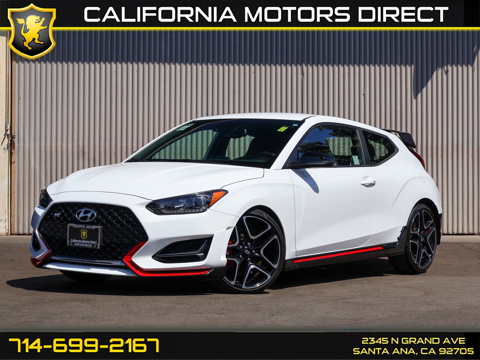 2022 Hyundai Veloster N Base