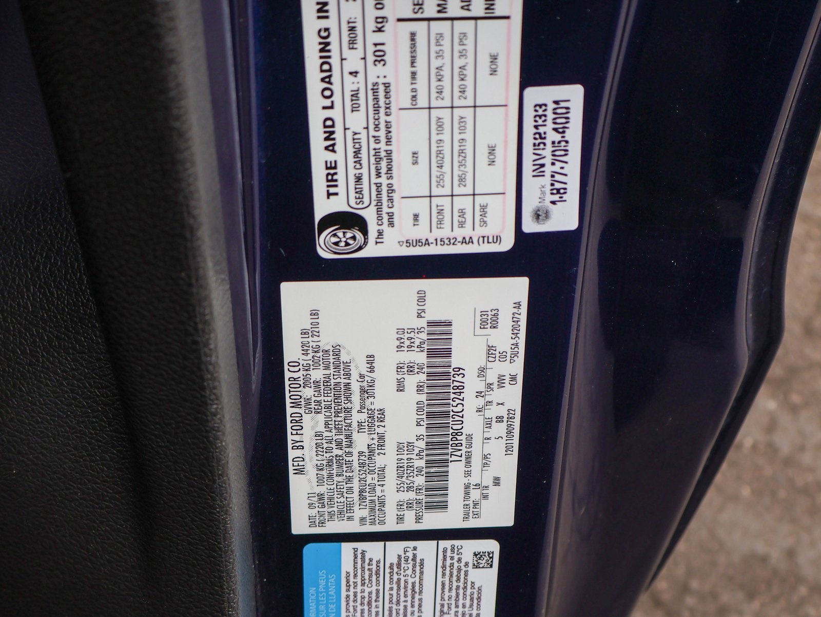 Sold 2012 Ford Mustang Boss 302 in Montclair