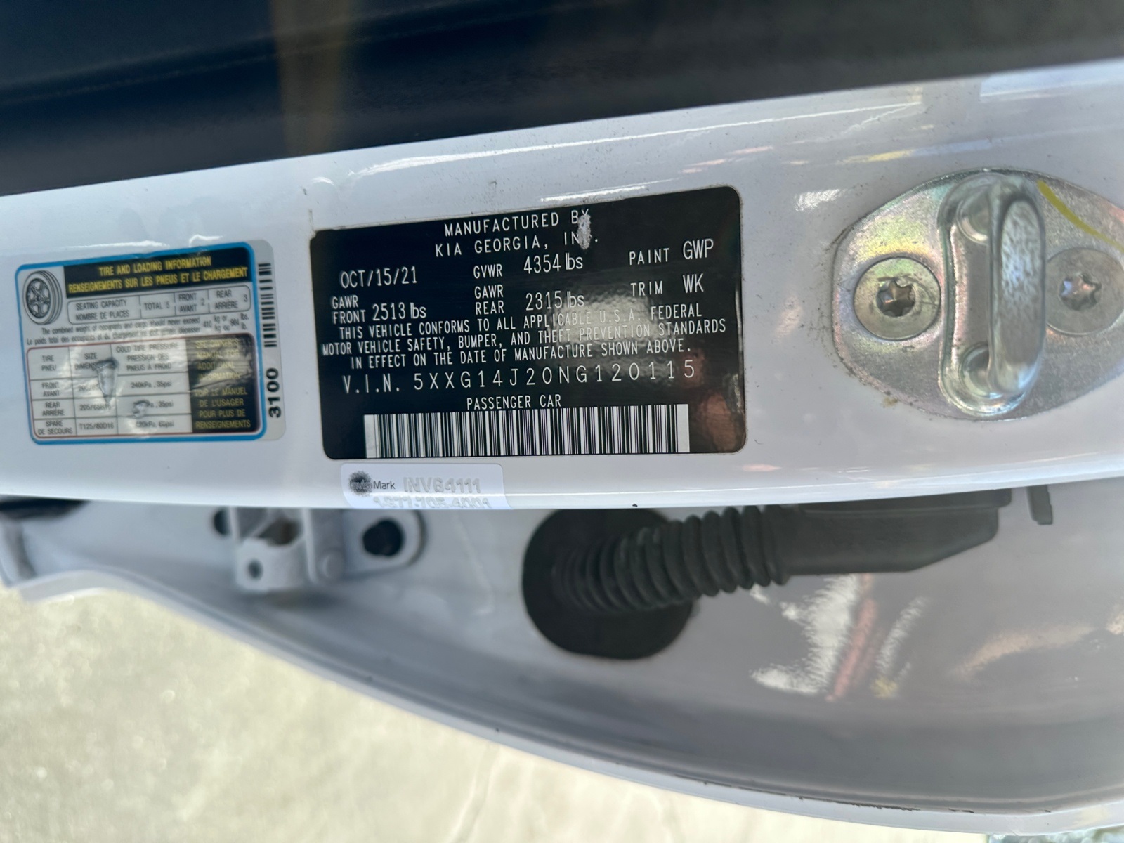 Sold 2022 Kia K5 LXS in Montclair