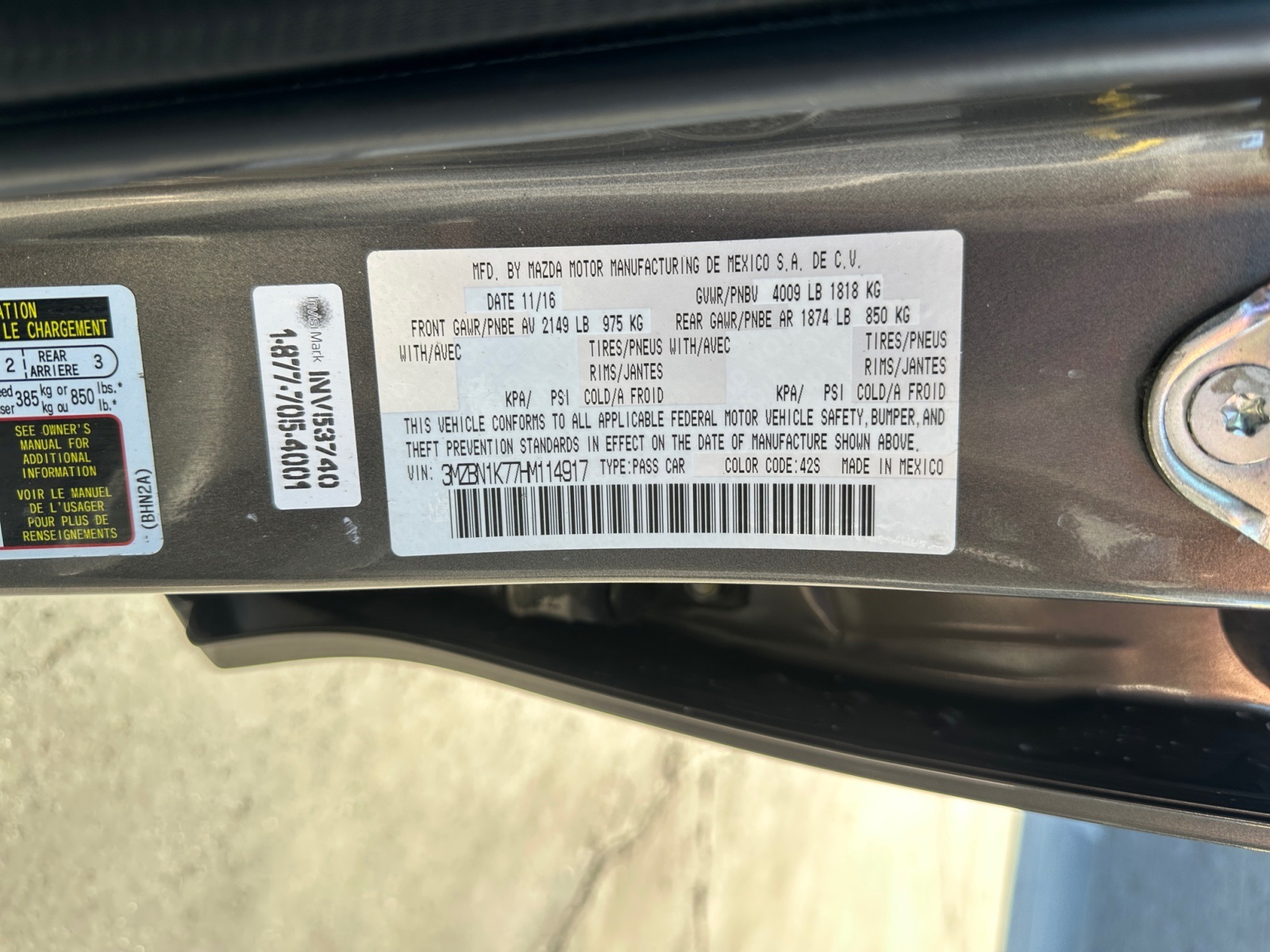 ごろた　市民カード　mzyb Sold 2017 Mazda Mazda3 5-Door Sport in Montclair