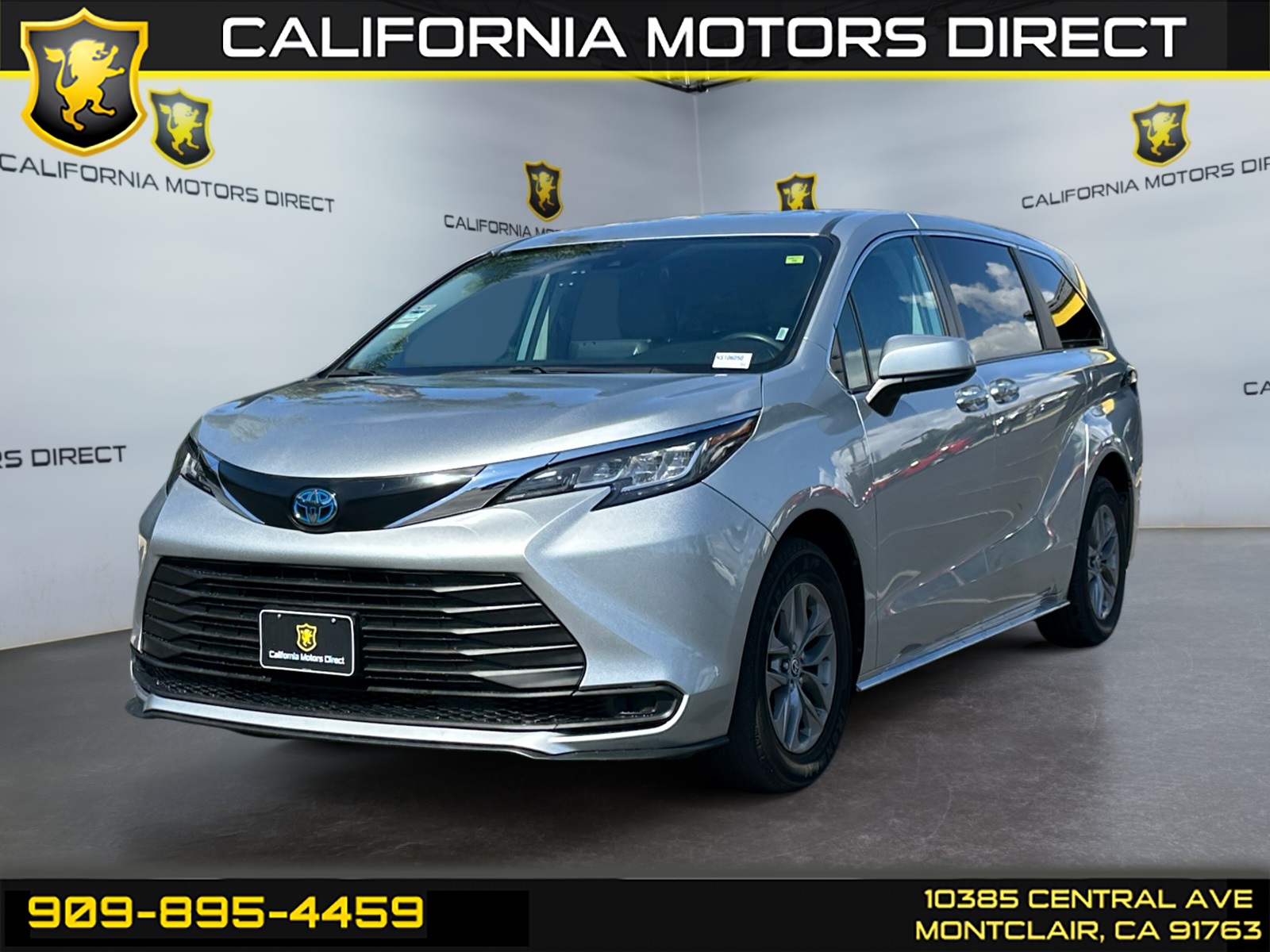 Sold 2022 Toyota Sienna LE 8 Passenger in Montclair