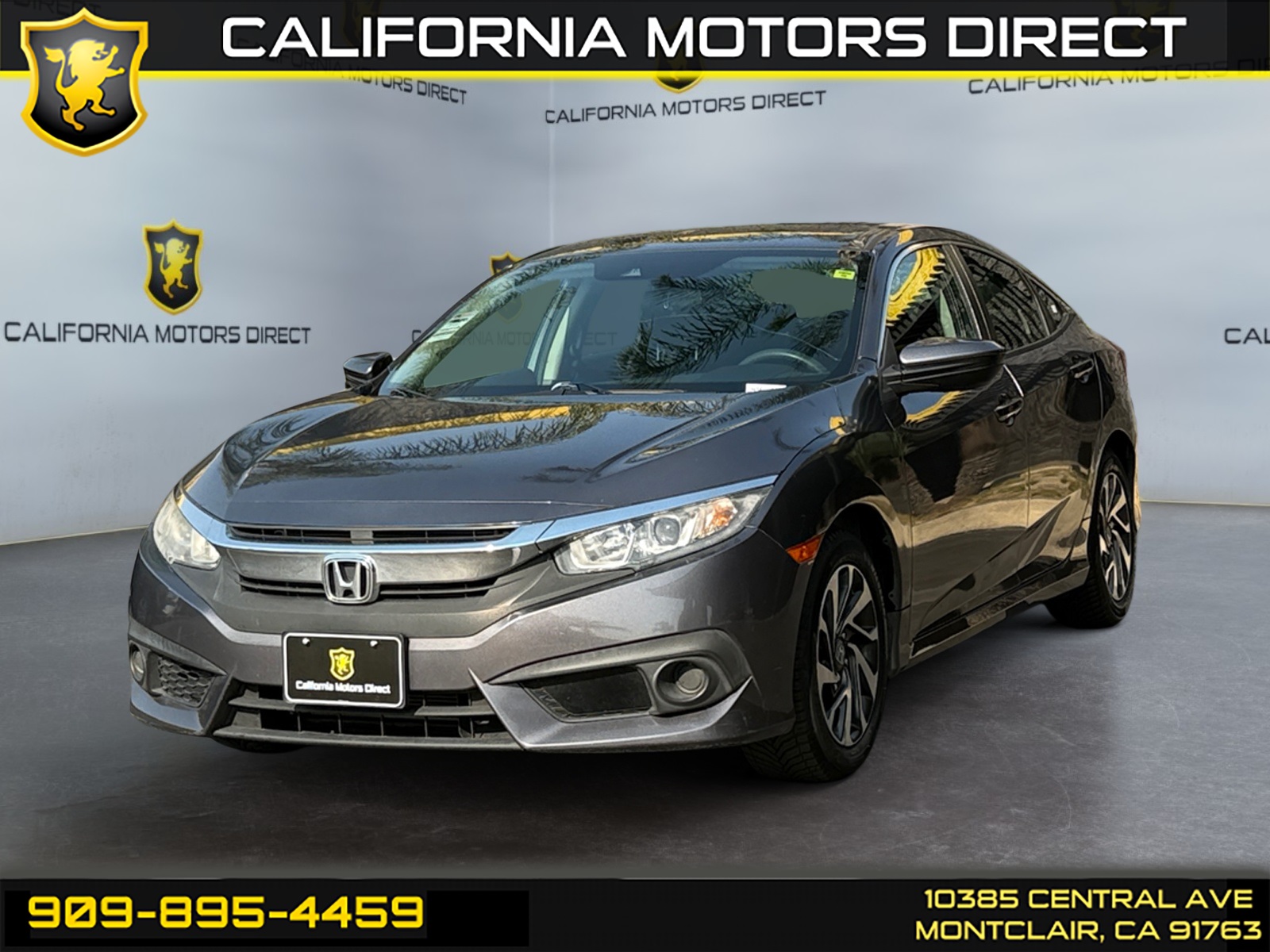 Sold 2016 Honda Civic Sedan EX w/Honda Sensing in Montclair