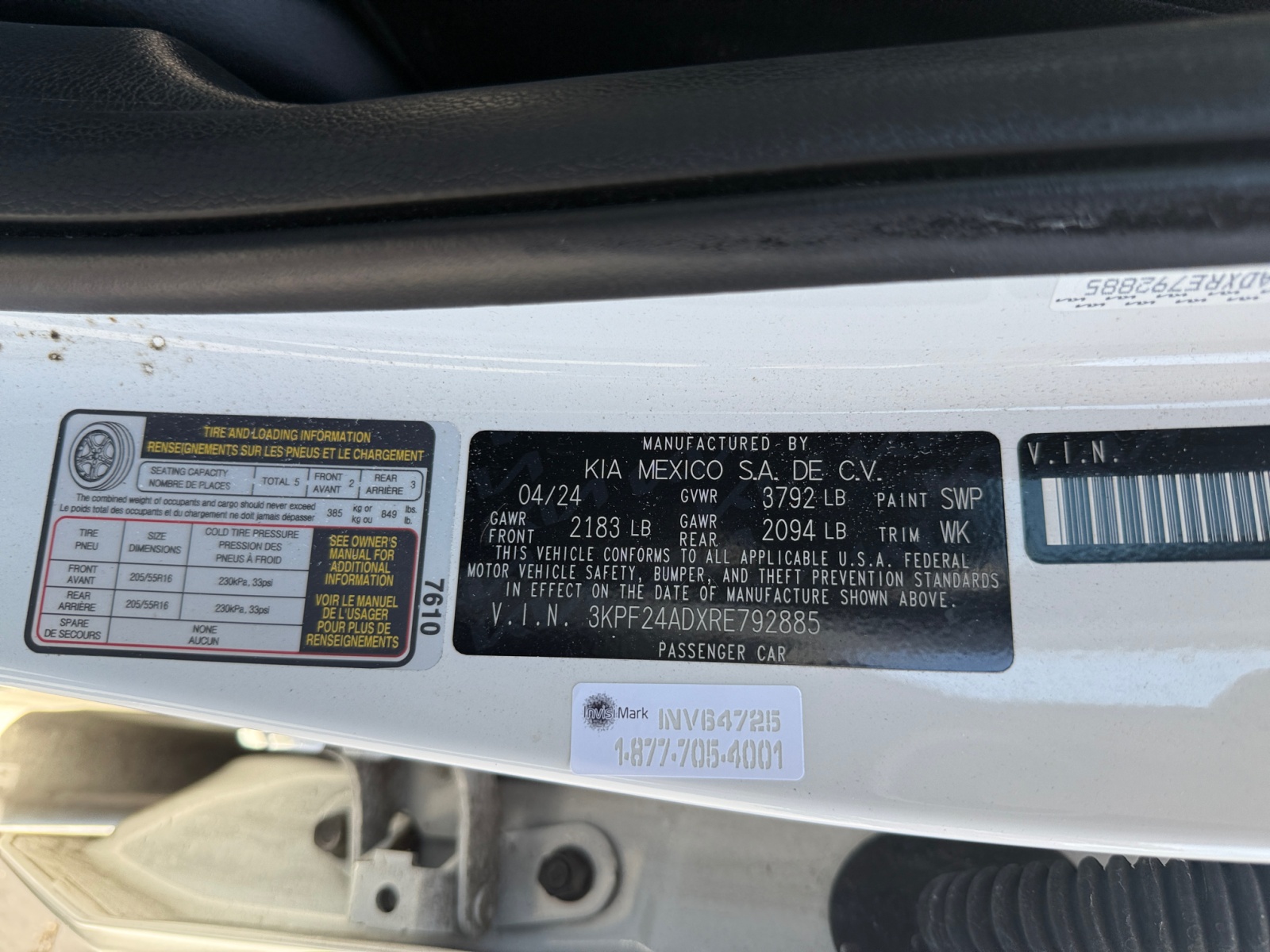 2024 Kia Forte LXS photo 25