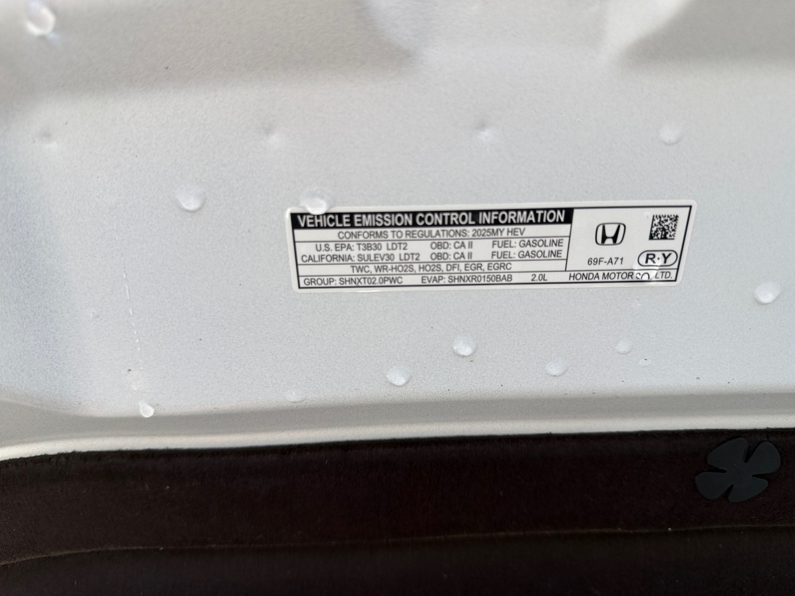 CRページ Sold 2025 Honda CR-V Hybrid Sport-L in Montclair