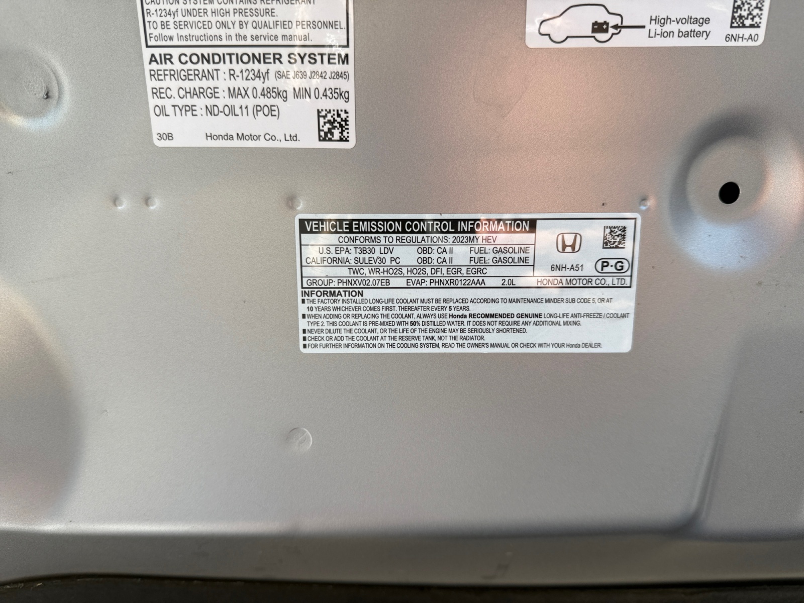 2023 Honda Accord Hybrid Sport-L photo 2